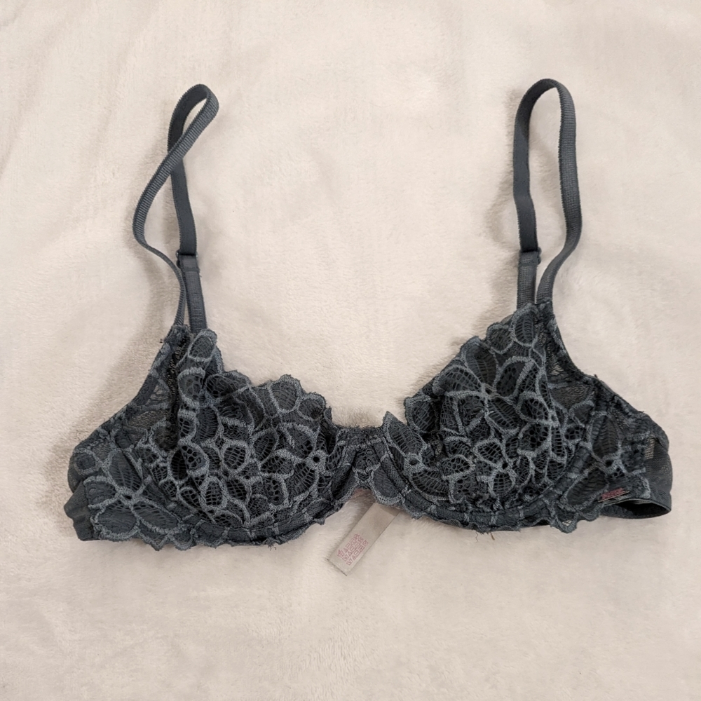 Turquoise Underwire Bra